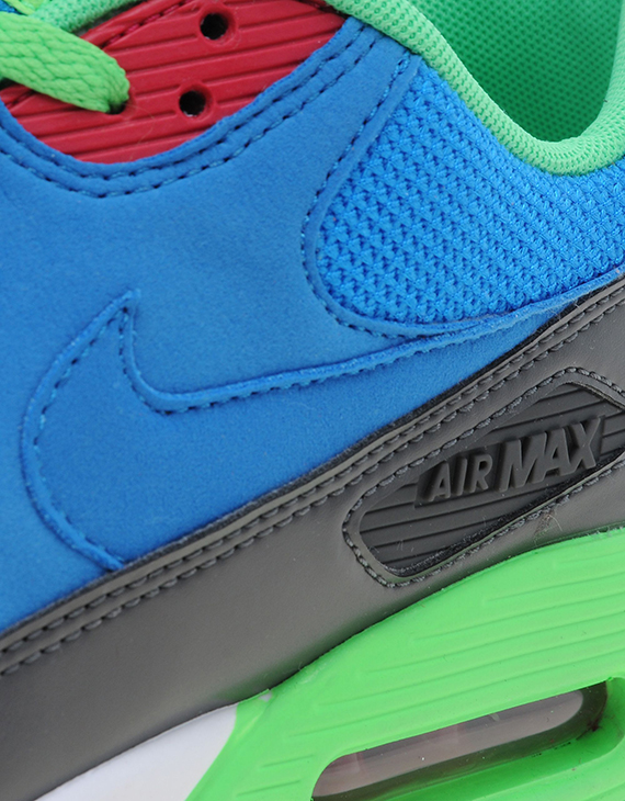 Nike Air Max 90 Photo Blue Medium Ash Poison Green 3