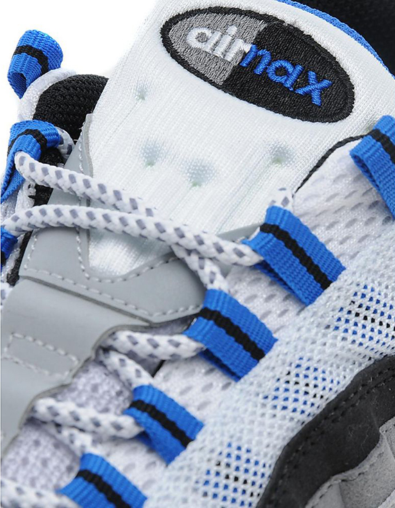Nike Air Max 95 White Hyper Cobalt Pure Platinum 4