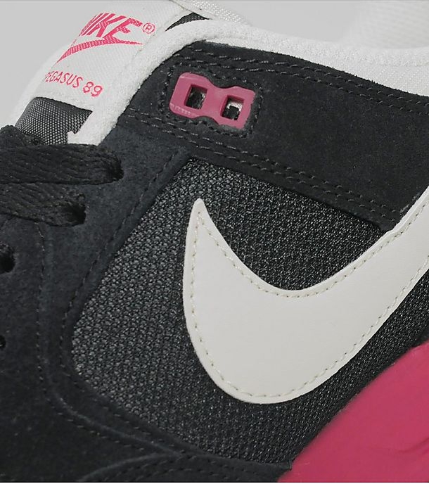 Nike Air Pegasus 89 Black Light Bone Fuscia Force 05