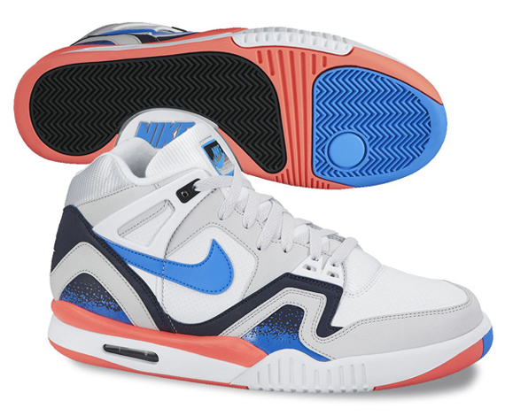 Nike Air Tech Challenge Ii White Blue Red 2