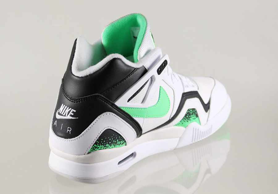 Nike Air Tech Challenge Ii White Poison Green Black Light Ash Grey 3