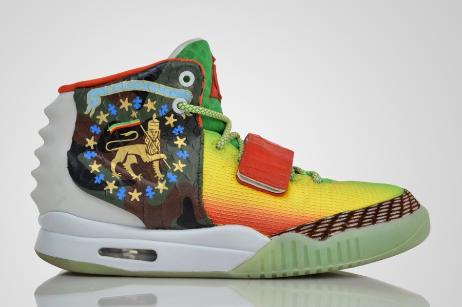 Nike Air Yeezy 2 Marleezy Customs 01