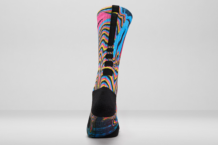 Nike Elite Digital Ink Print Sock 5