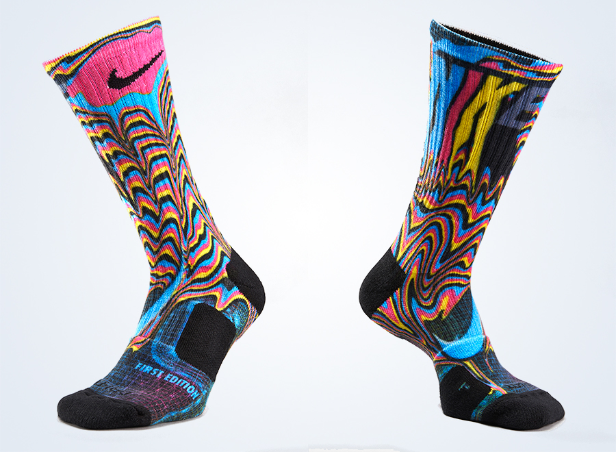 Nike Unveils The Elite Digital Ink Print Sock