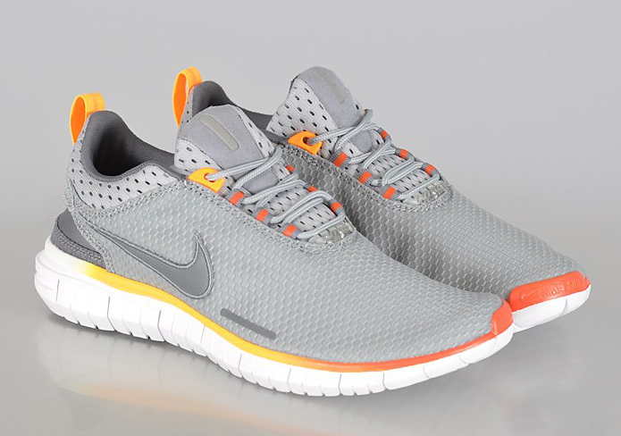 Nike Free OG '14 - Base Grey - Cool Grey - Team Orange