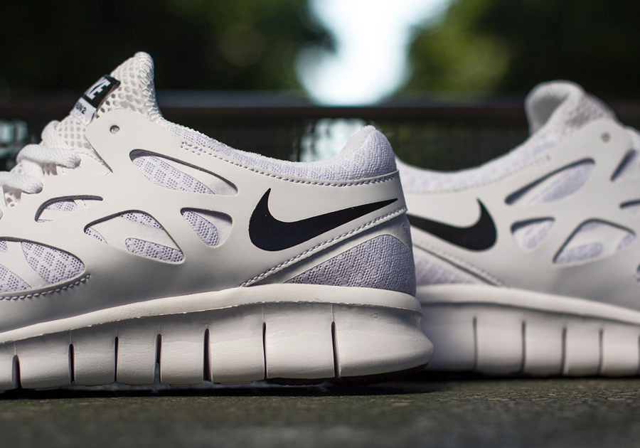 Nike Free Run 2 - White - Black