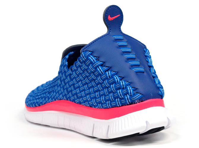 Nike Free Woven 4 Blue Pink 02