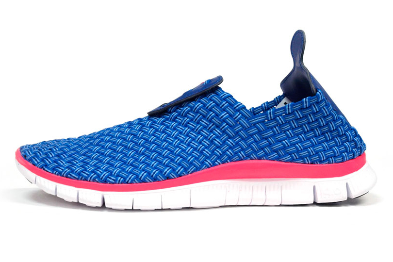 Nike Free Woven 4 Blue Pink 03
