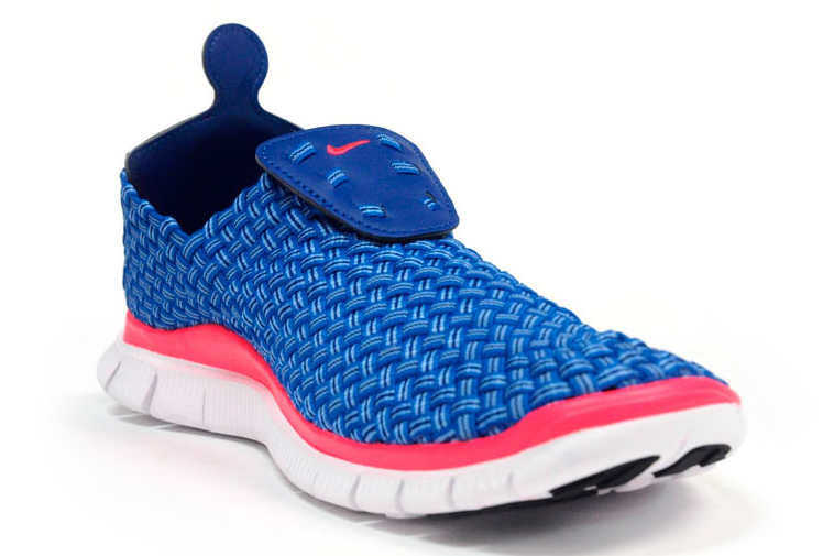Nike Free Woven 4 Blue Pink 05