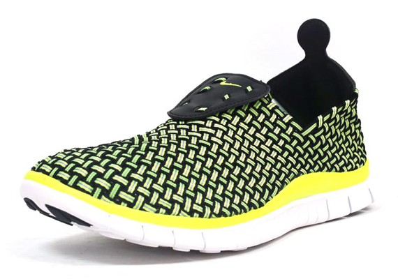 Nike Free Woven 4.0 - Volt - Yellow - Black