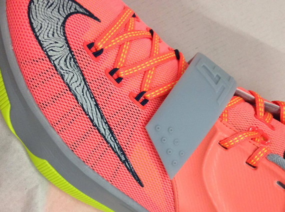 Nike Kd 7 Bright Mango Space Blue Light Magnet Grey