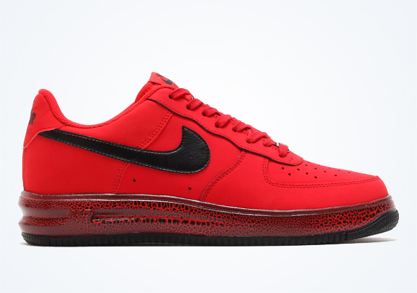 Nike Lunar Force 1 Low - University Red - Black