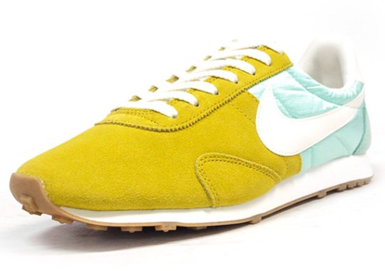 Nike Women’s Montreal Racer Vintage – Yellow – Mint Green