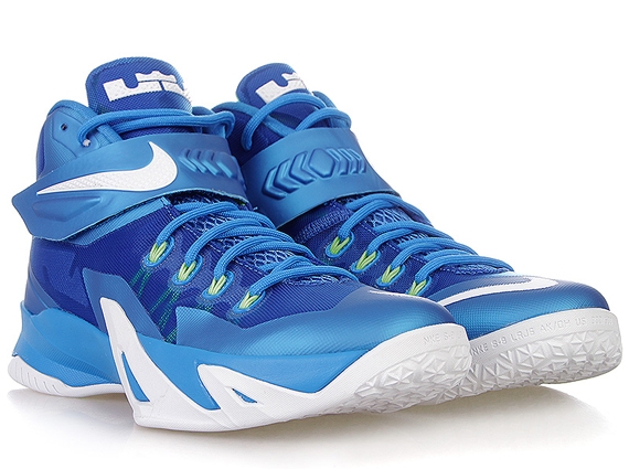 Nike Zoom LeBron Soldier 8 – Photo Blue – White – Volt – Hyper Cobalt