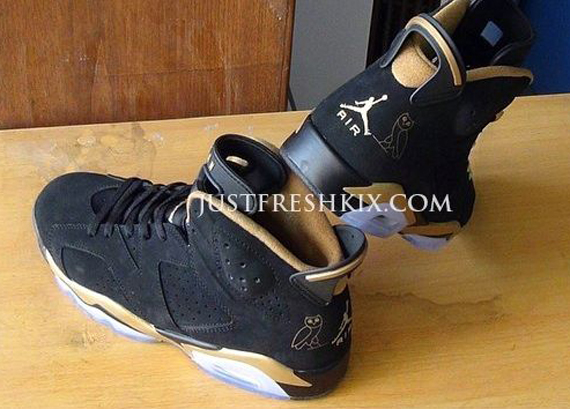 Ovo Air Jordan Vi Drake