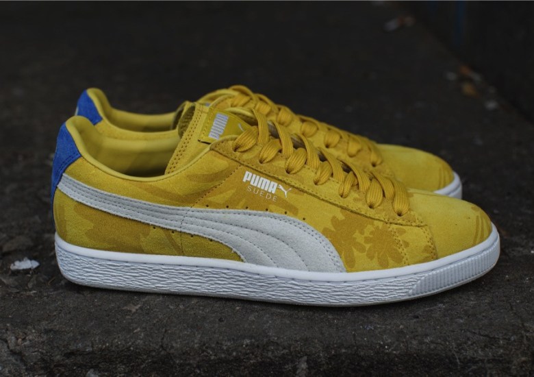 Puma Suede “Tropical” – Yellow