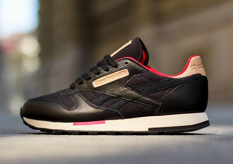 Reebok Classic Leather Utility - Black - Red