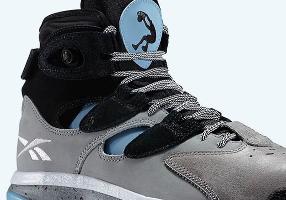 Reebok Shaq Attaq 4 – Grey – Black – Blue