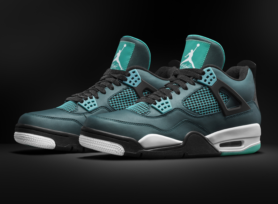 Teal Jordan 4 2015 1