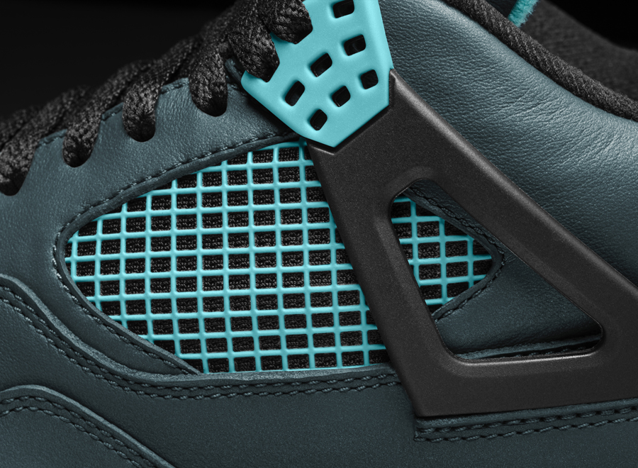 Teal Jordan 4 2015 3