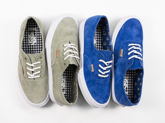 Vans Authentic Decon "Pig Suede" Pack