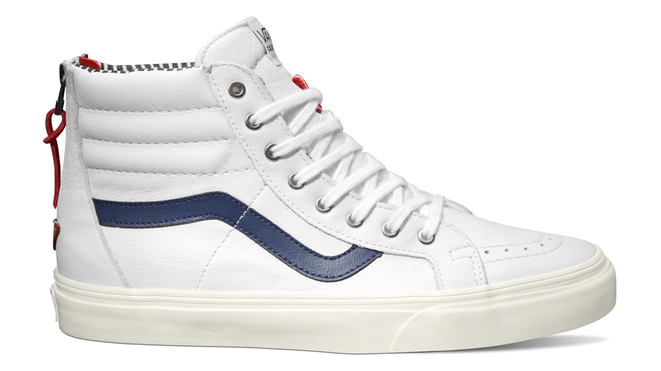Vans California Pinstripe Leather Sk8 03