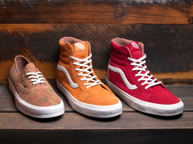 Vans California Collection “Floral Suede” Pack