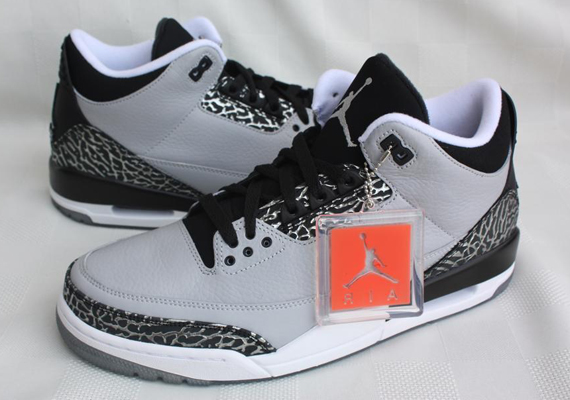 Wolf Grey Jordan 3s