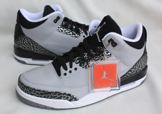 A Detailed Look at the Air Jordan 3 Retro “Wolf Grey”