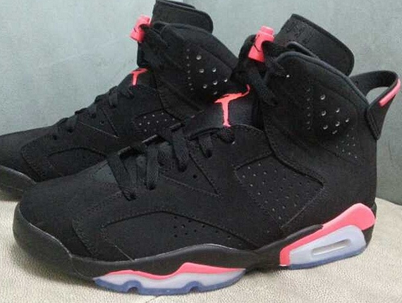 Air Jordan VI Retro - Black - Infrared