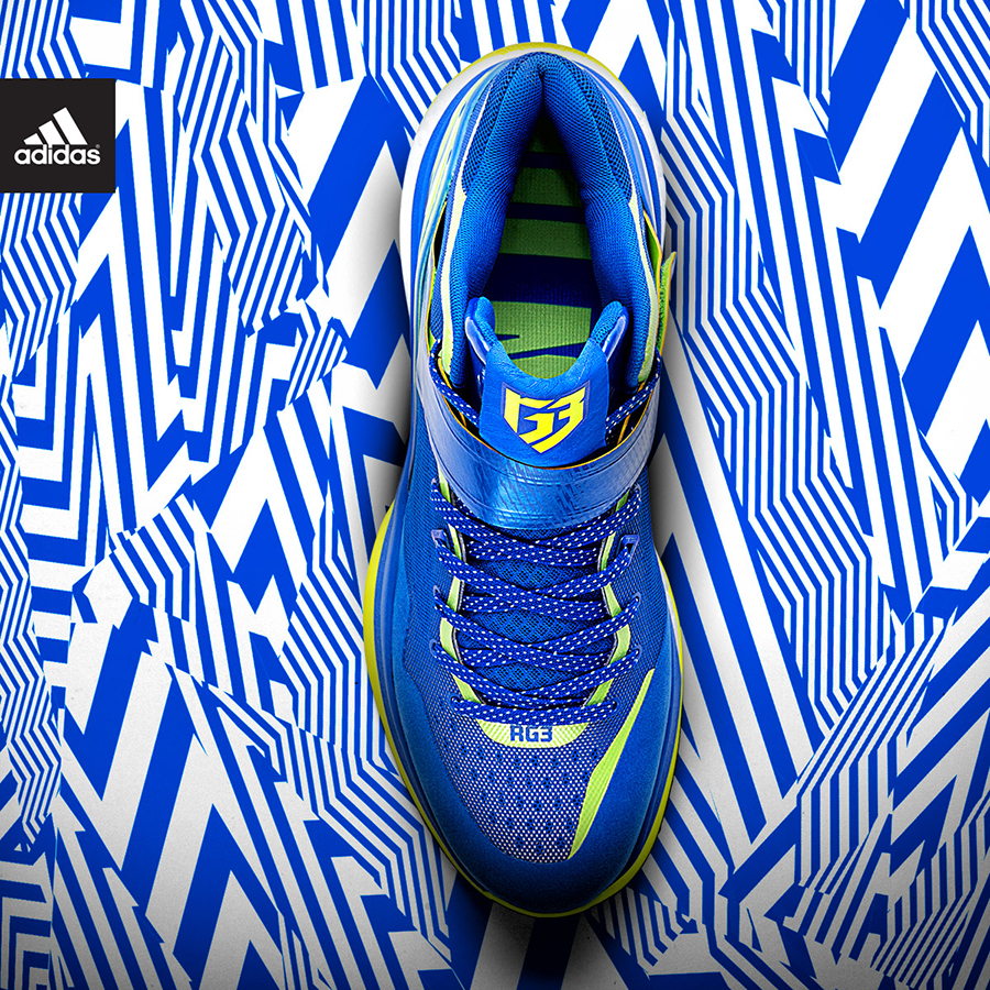 Adidas Rg3 Boost Trainer Royal Neon 10