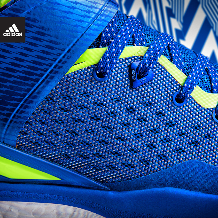 Adidas Rg3 Boost Trainer Royal Neon 7