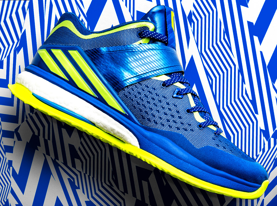 Adidas Rg3 Boost Trainer Royal Neon