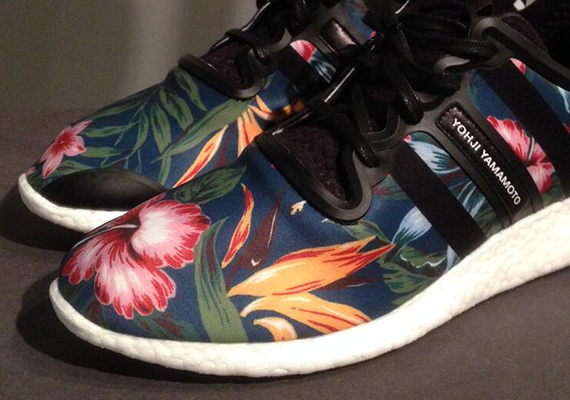 Adidas Yohji Boost Hawaiian Floral 2