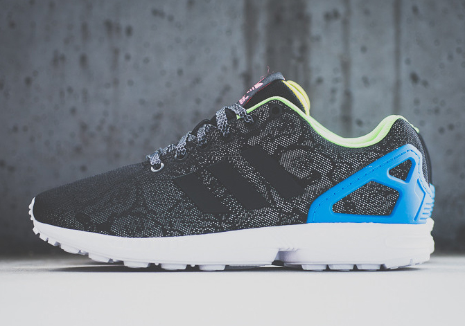 adidas Originals ZX Flux "Black Reflective Snake" - Available