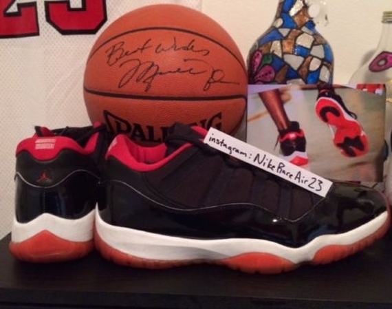 Air Jordan 11 Low Bred Pe 04