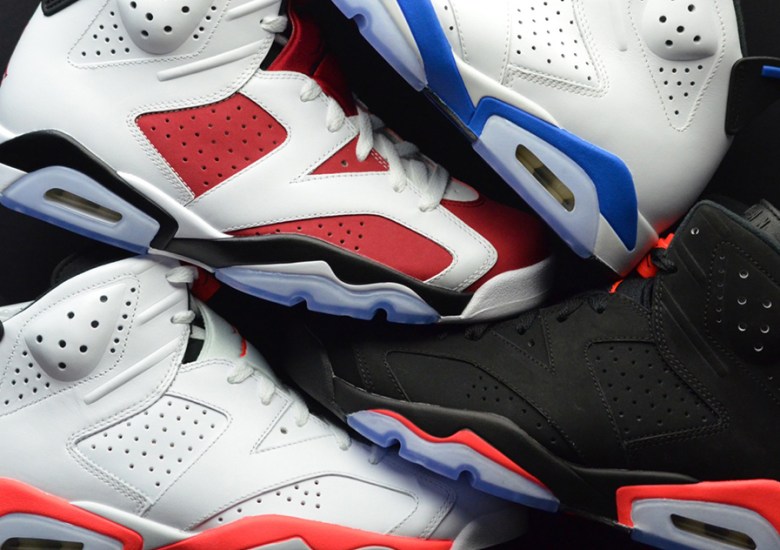 Jordan Brand’s Four OG Air Jordan 6 Releases For 2014
