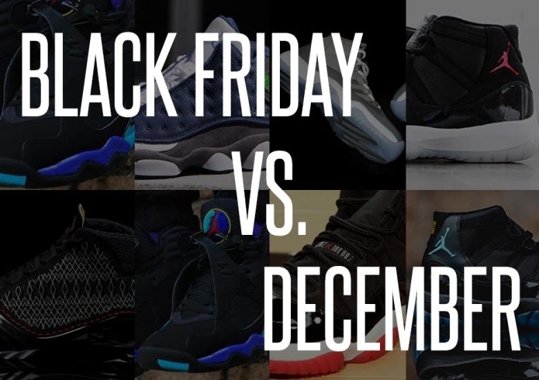 Black Friday vs. December Holiday – Battle Of The Air Jordan Release Traditions