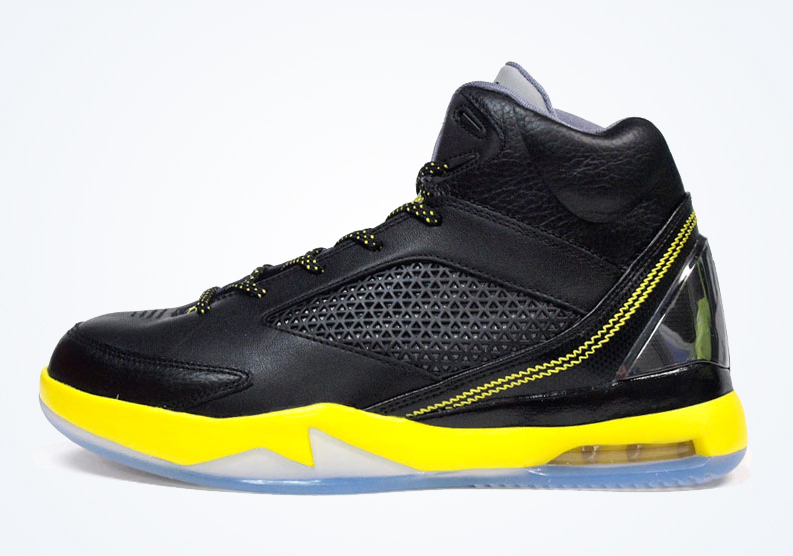 Air Jordan Future Flight Remix - Black - Vibrant Yellow - Cool Grey