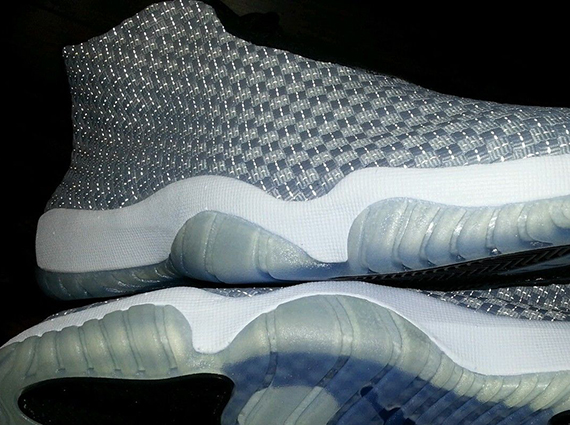 Air Jordan Future Premium – Metallic Silver – Black