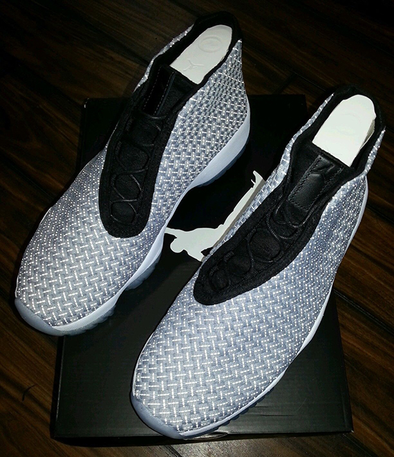 Air Jordan Future Premium Metallic Silver Black 2