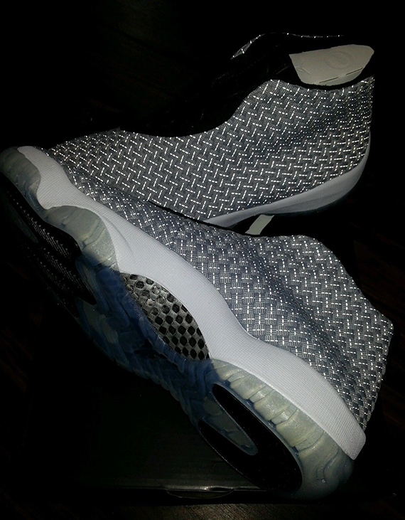 Air Jordan Future Premium Metallic Silver Black 5