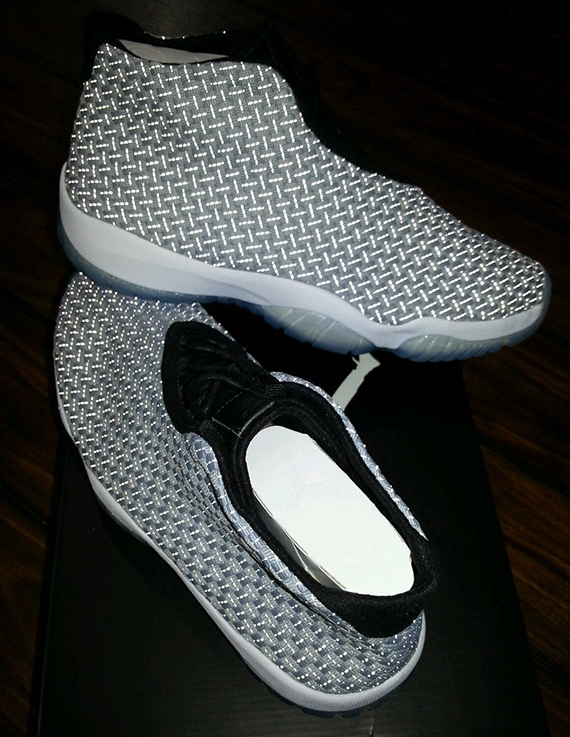 Air Jordan Future Premium Metallic Silver Black 8