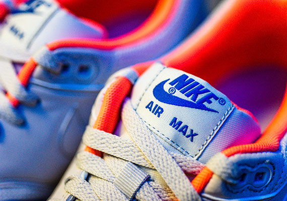 Air Max 1 Blue Orange Essential 6