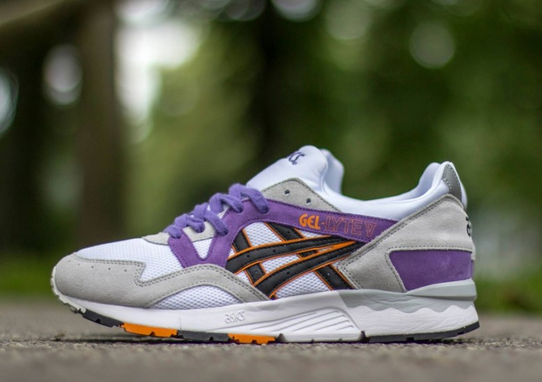 Asics Gel Lyte V – Grey – Purple – Orange