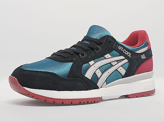 Asics GT-Cool - Navy - Teal - Red