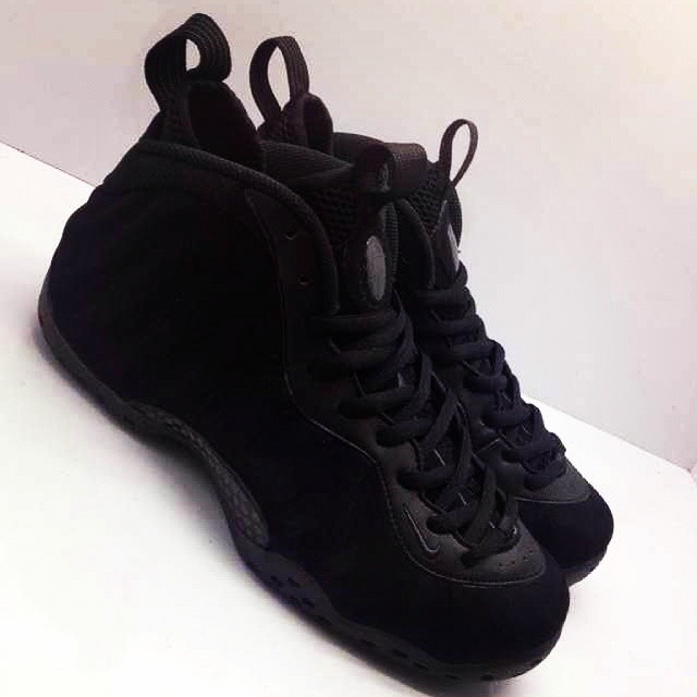 Black Suede Foamposite Release Date 02