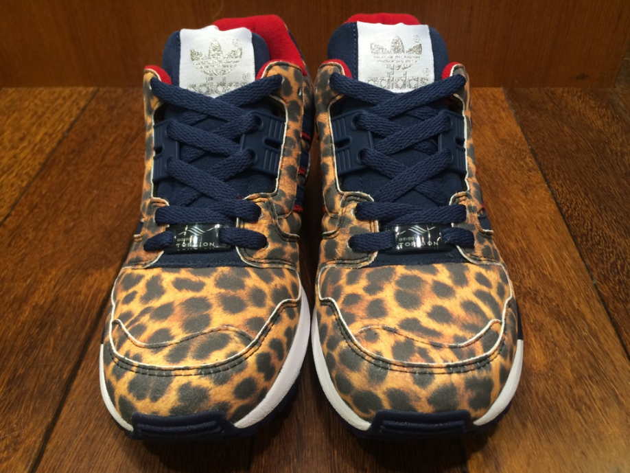 Cheetah Print Adidas Red Blue 06