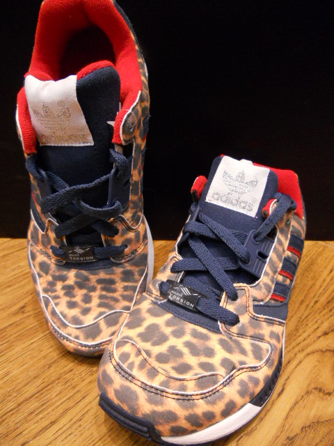 Cheetah Print Adidas Red Blue 09