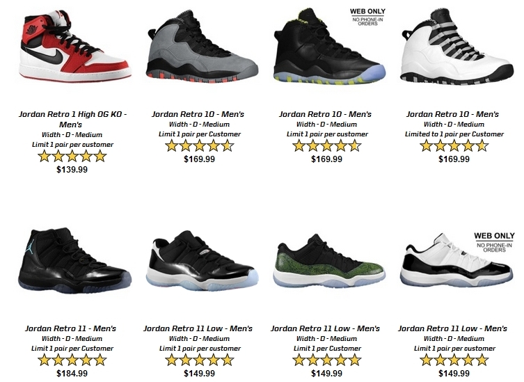 Eastbay Restock July 22 3